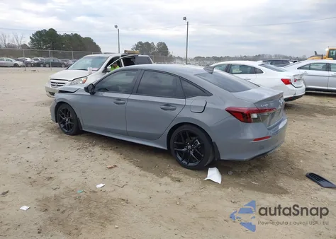 2025 Honda Civic Sport z USA, uszkodzony, nr VIN 2HGFE2F52SH573380